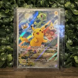 Pikachu 027 Sealed Paldea Evolved ETB Promo SVP Scarlet Violet