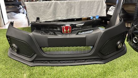 2006-2011 Honda Civic Sedan 8th Gen Type R Style Front Bumper Cover 4 door