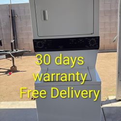 Kenmore Stacked Washer And Electric Dryer Combo Unit 