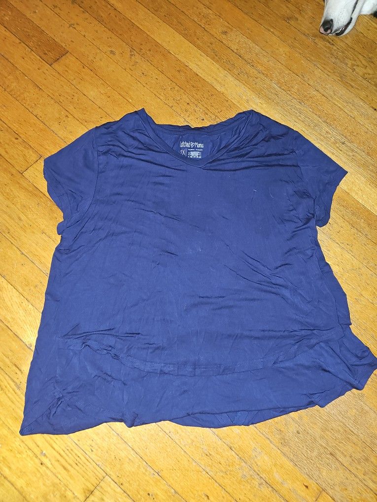 Latched Mama 2x Nursing Shirt