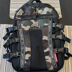 Sprayground Army Pattern Backpack - Great Condition