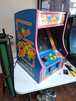 Build to order Table top Ms.pacman arcade w/ 800 games