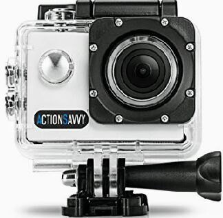New full waterproof HD action camera.