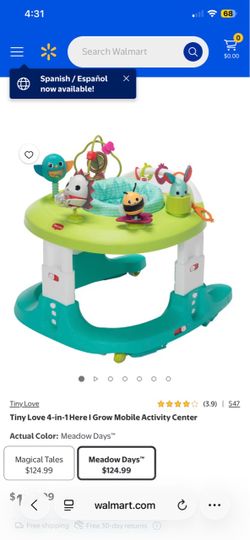 Tiny Love 4-in-1 Here I Grow Activity Center