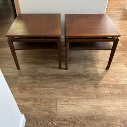Wood End Tables (set of 2)
