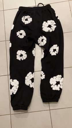 BLACK DENIM TEARS SWEATS Sz34