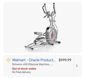 Schwinn 450 Elliptical Machine
