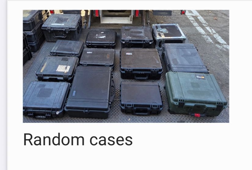 Pelican Cases $50ea!
