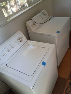washer and dryer for sale , moving and they need to go