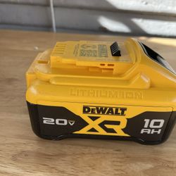 DEWALT BATTERY 20VOLT 10AH