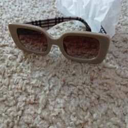 Beige Sunglasses