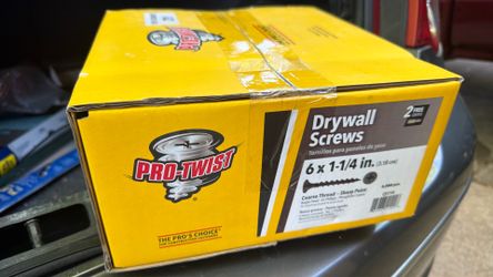 Drywall Screws 6x1-1/4in 