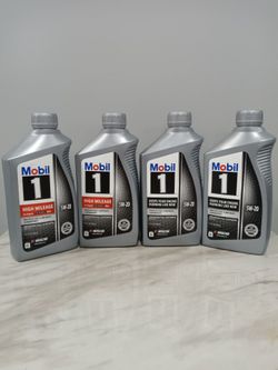 Mobil 1 Full Synthetic Motor Oil 5W-20 (Brand New)