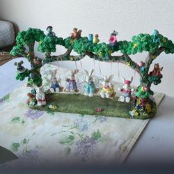 Jaimy Bunnies On Swings