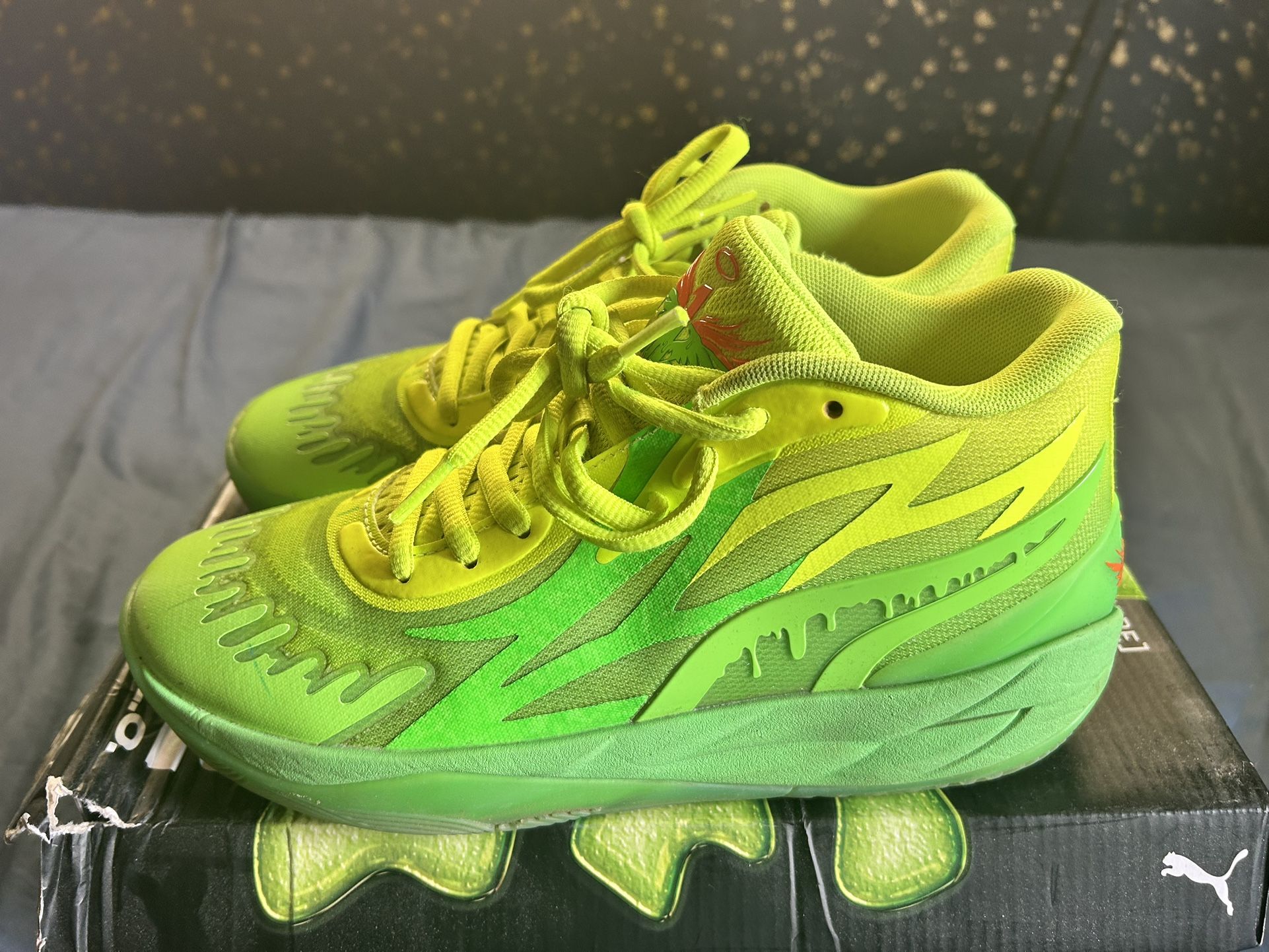 Puma Lamelo Ball Slime Size 7.5