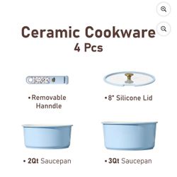 Carote ceramic cooking set