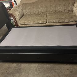 Twin Size, Bed, Boxspring, And Mattress