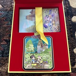 DISNEY PIN ACME ARTIST SERIES MICKEY & MINNIE GRAPES LITHO & JUMBO LE 100