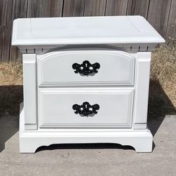 nightstand 29”W x 18”D x 25”H