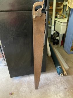 Vintage 53” Saw