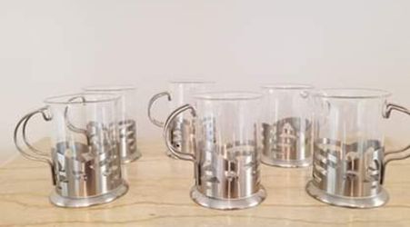 Set of glasses