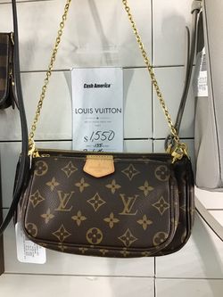 Authentic Louis Vuitton double purse small