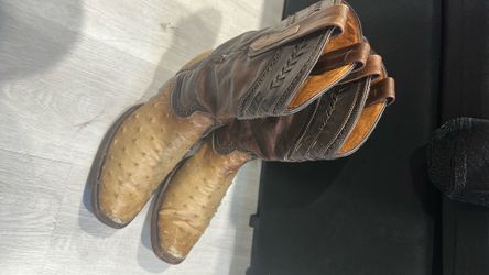 Cowboy boots (Cuadra ostrich boots)