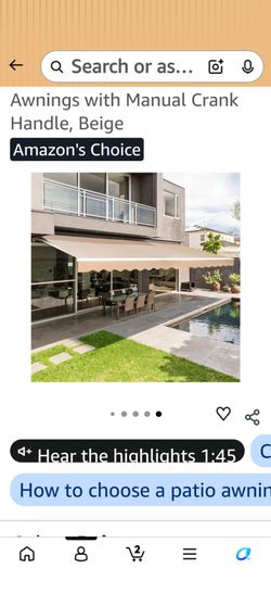 Awning