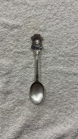 Vintage Souvenir Collector Spoon with Enamel Crest