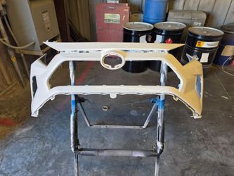 Toyota Front Bumper Cover White Painted