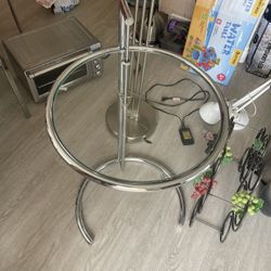 Glass End Table