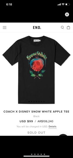Rare Disney X Coach Band Tee