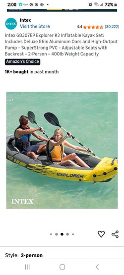 2 MAN INFLATABLE KAYAK