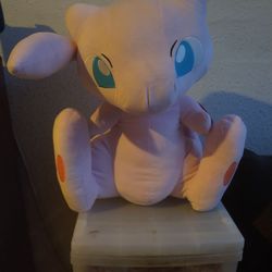 Giant Pokemon Plush Huge 24 Inch Mew Game Stop Exclusive New With Tags Wct
