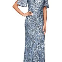 Long Mother Of The Bride Dress