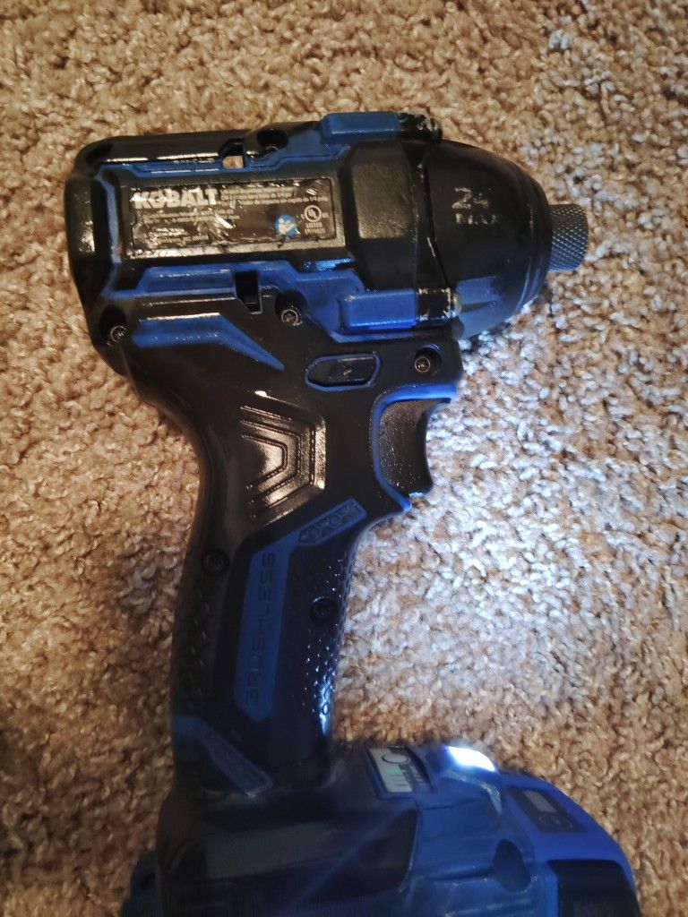 Kobalt 24V Max XTR Brushless 1/4'' Impact Driver KXID 124B-03 (Tool Only)