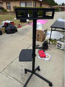 Tv stand with wheels