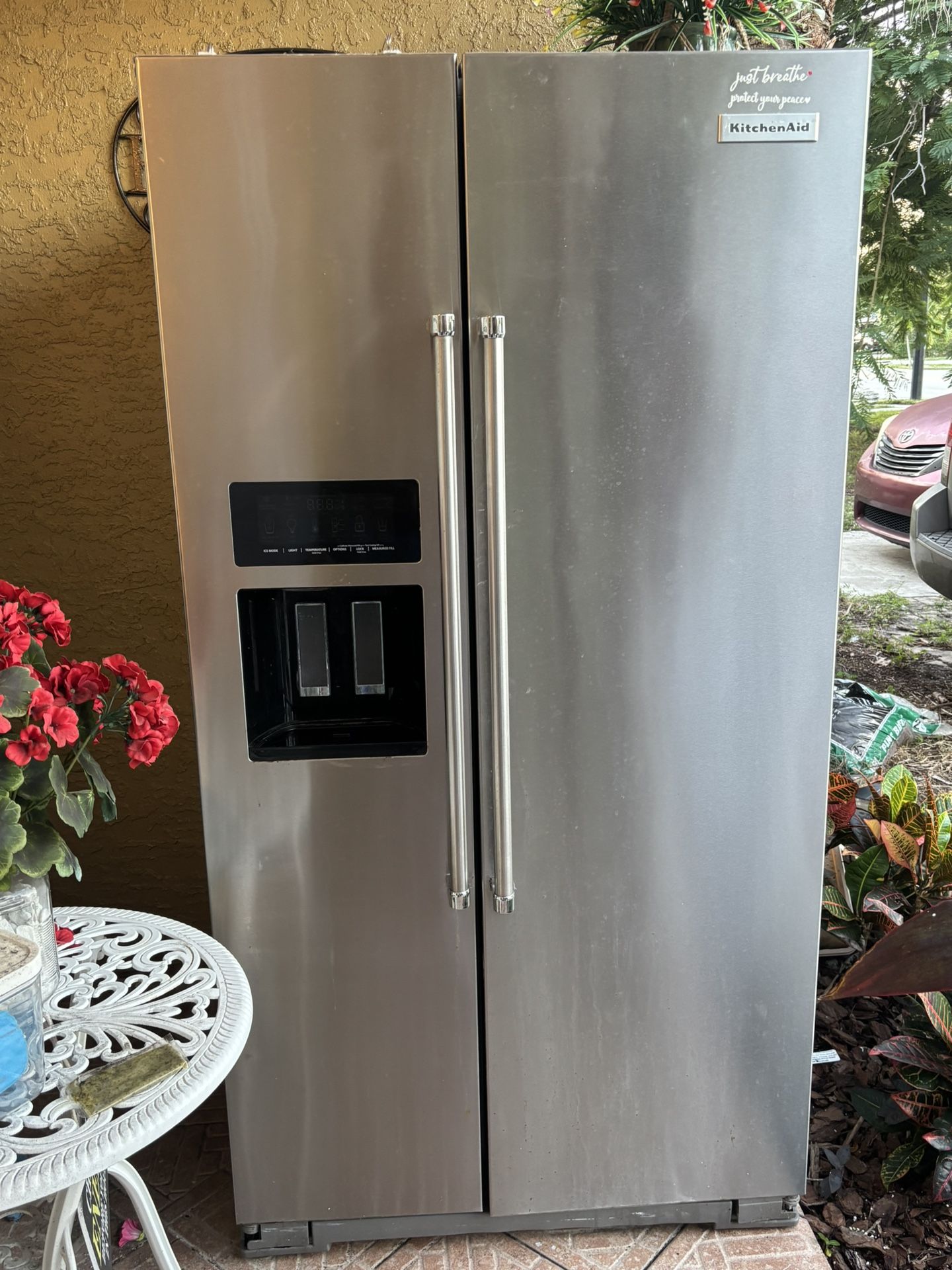 KitchenAid Fridge | Silver