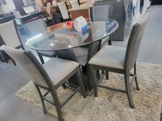 Nuevo Juego De Comedor 🪑4 Sillas Pagó Inicial Es De $54 No Se Necesita Crédito 💳