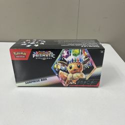 Pokémon Scarlet & Violet Prismatic Evolutions Surprise Box