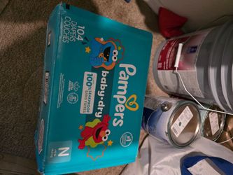 Pampers newborn diapers