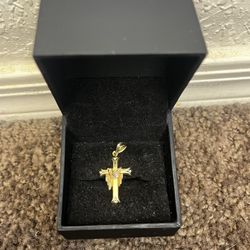 Cross Pendant 14k Gold 