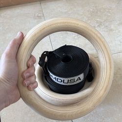 MDUSA Wooden gymnastics Rings