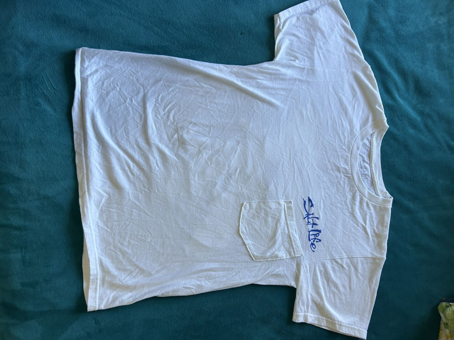 White Salt Life Shirt