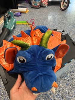 XL dragon dog costume