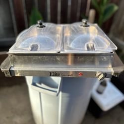 Elite Cuisine 5 Quart Stainless Steel Electric Buffet Server