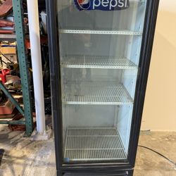True Commercial Glass Door Refrigerator – Pepsi Branded