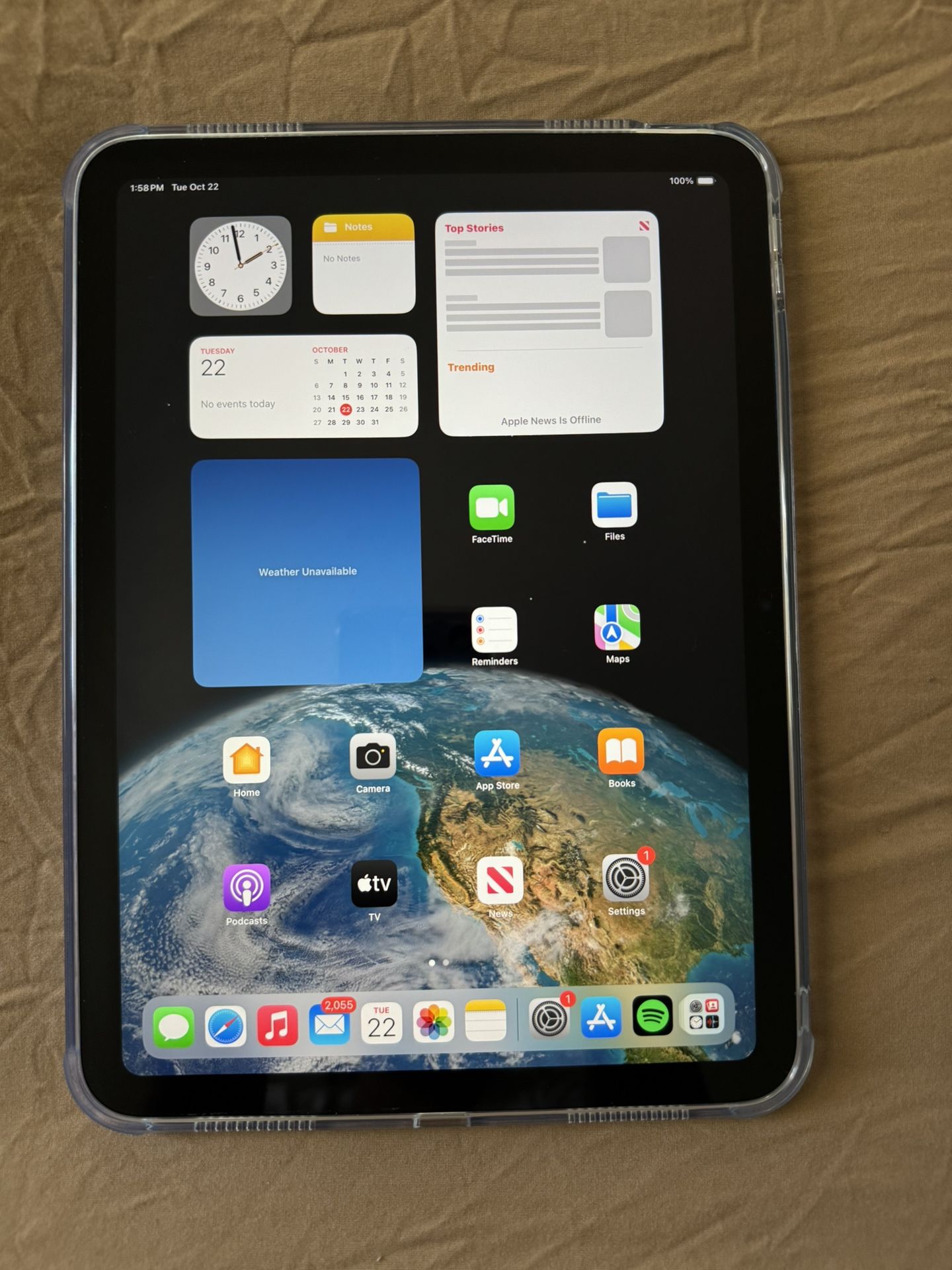 iPad 10th Generation (2022) 10.9 in