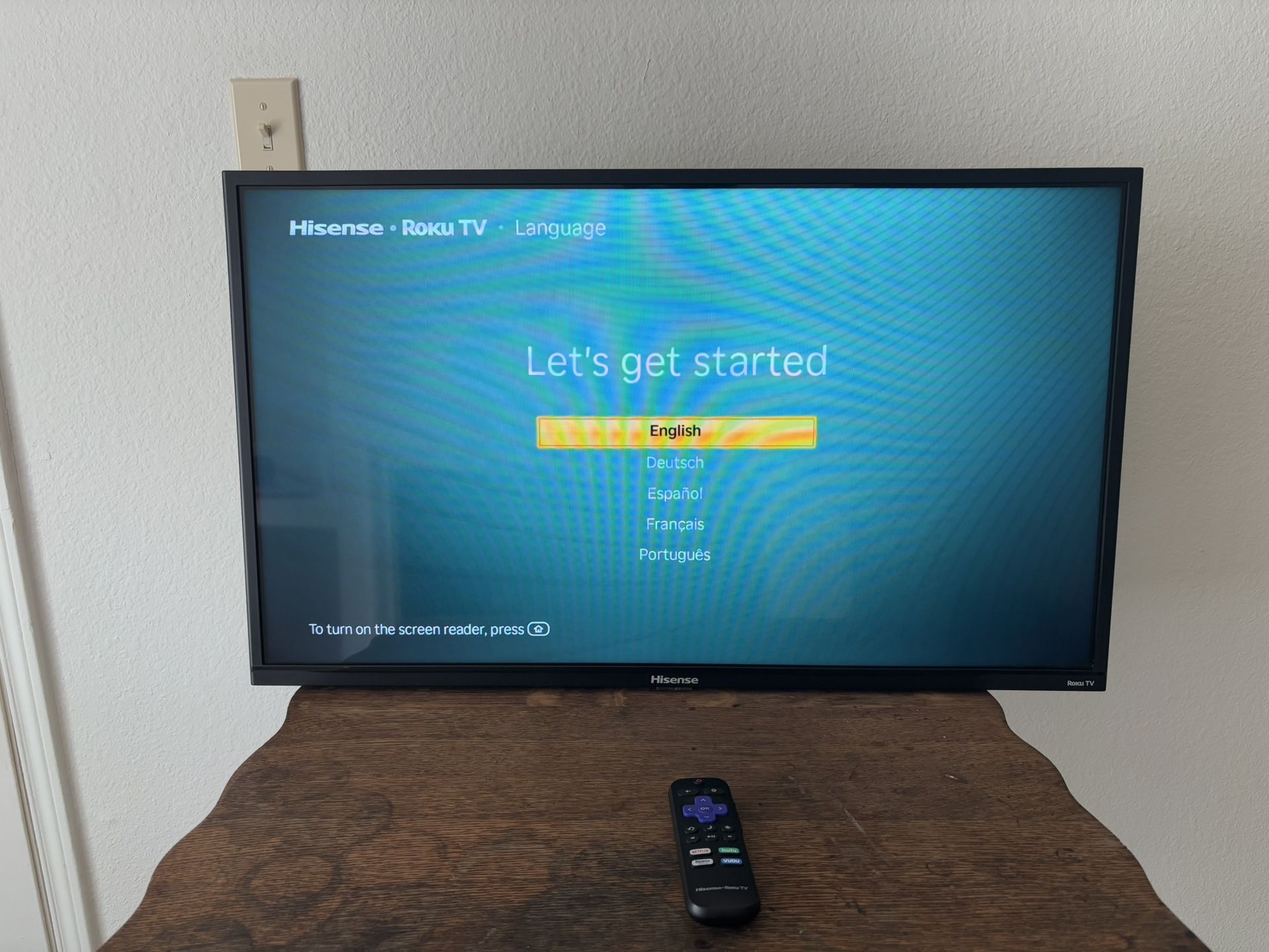 32” Hisense Roku Smart TV – Remote Included