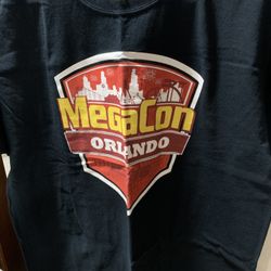 MegaCon Black Convention TShirt XL